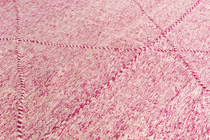Detail image of 7' 5 x 11' 7 Hand Knotted Moroccan Wool Rug