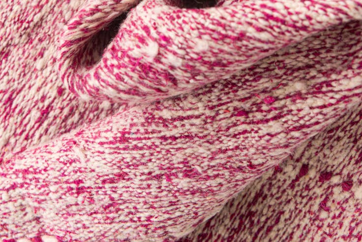 Detail image of 7' 5 x 11' 7 Hand Knotted Moroccan Wool Rug