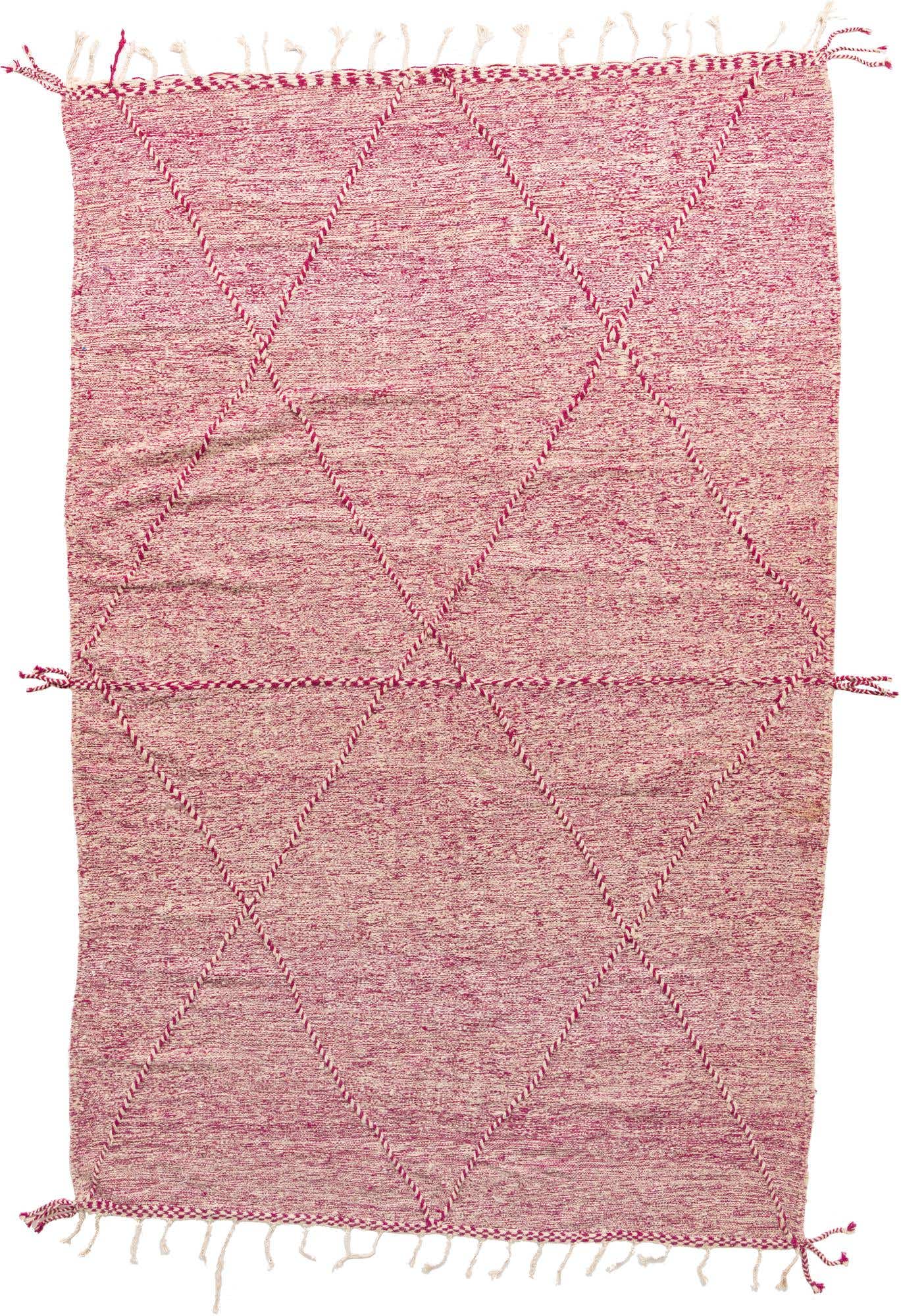 7' 5 x 11' 7 Hand Knotted Moroccan Wool Rug