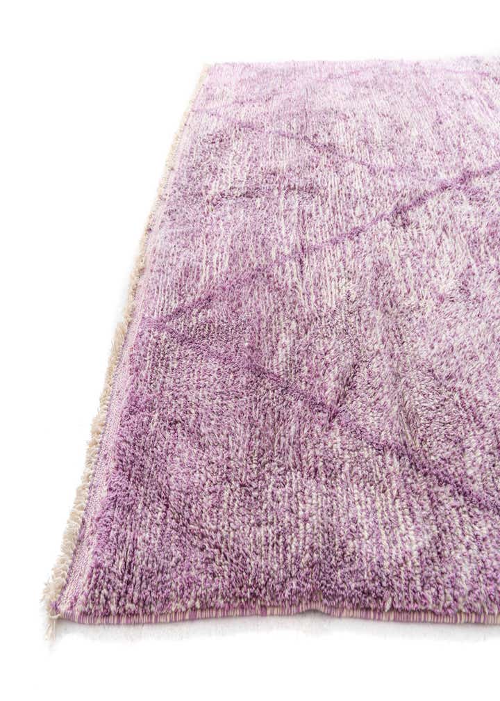 6' 6 x 10' Hand Knotted Moroccan Wool Rug