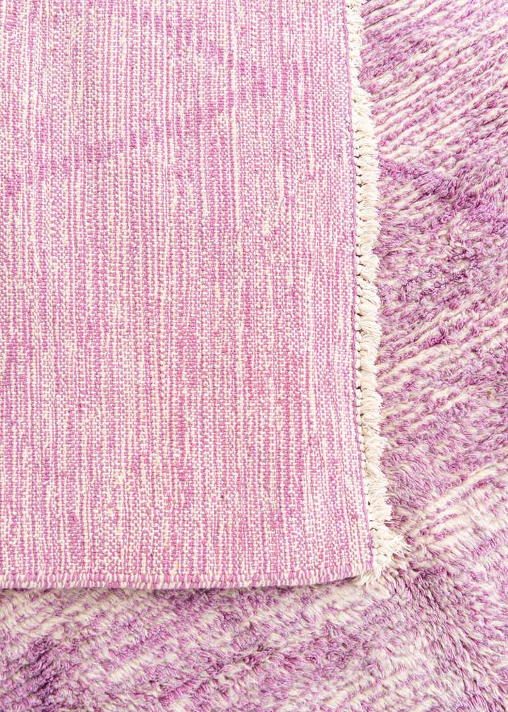 6' 6 x 10' Hand Knotted Moroccan Wool Rug