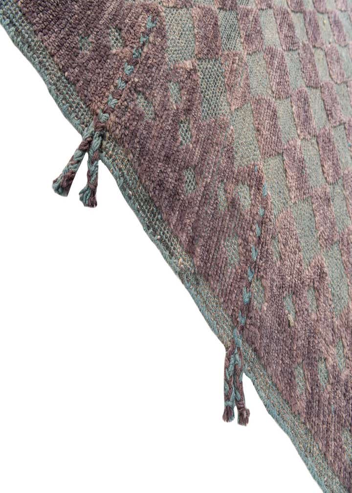 5' 2 x 8' Hand Knotted Moroccan Wool Rug