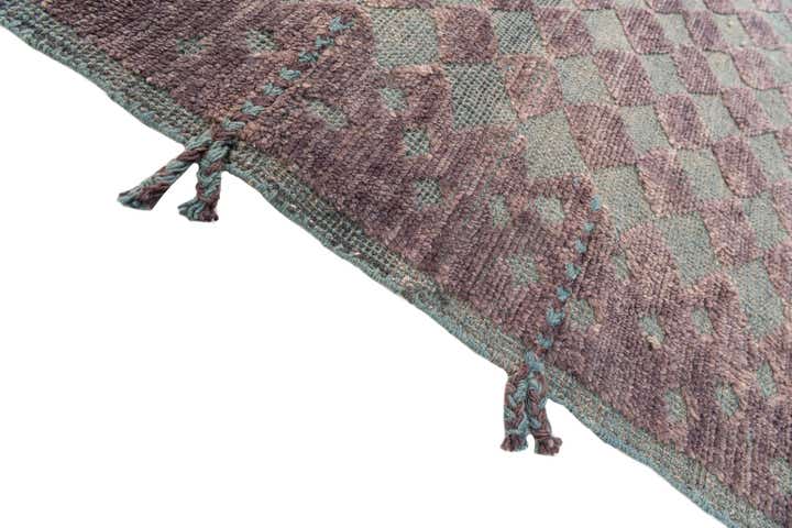 5' 2 x 8' Hand Knotted Moroccan Wool Rug