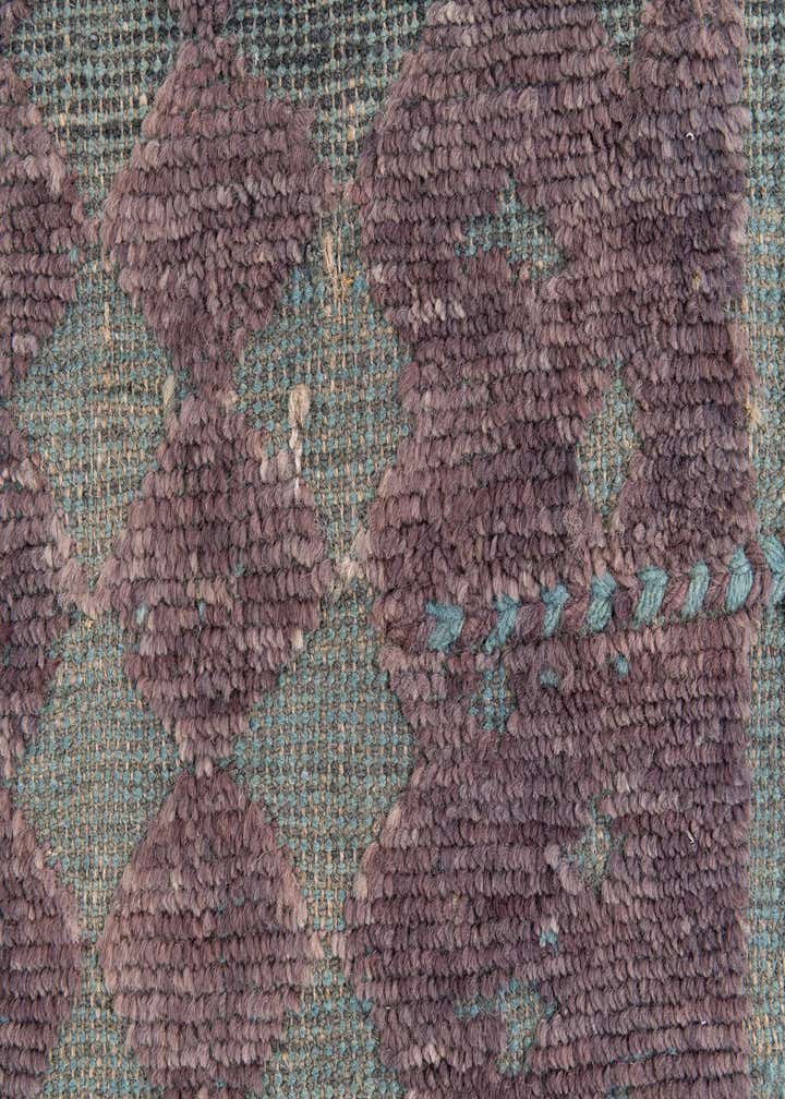 5' 2 x 8' Hand Knotted Moroccan Wool Rug
