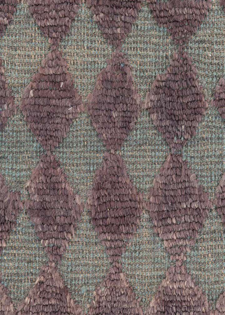 5' 2 x 8' Hand Knotted Moroccan Wool Rug