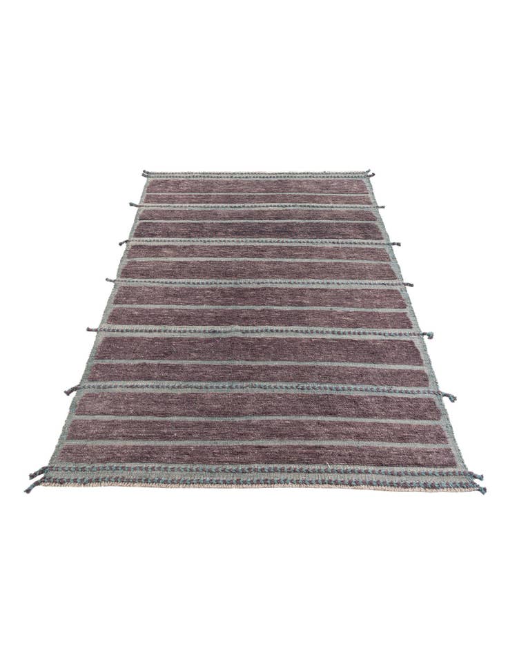 Detail image of 5' 8 x 8' 1 Hand Knotted Moroccan Wool Rug