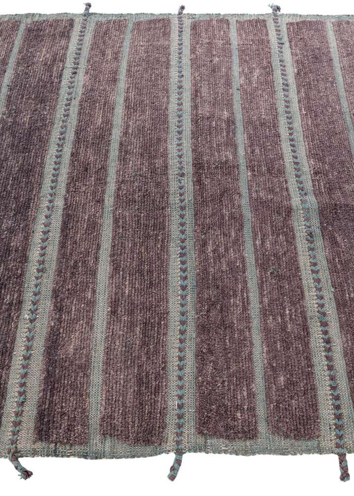 5' 8 x 8' 1 Hand Knotted Moroccan Wool Rug