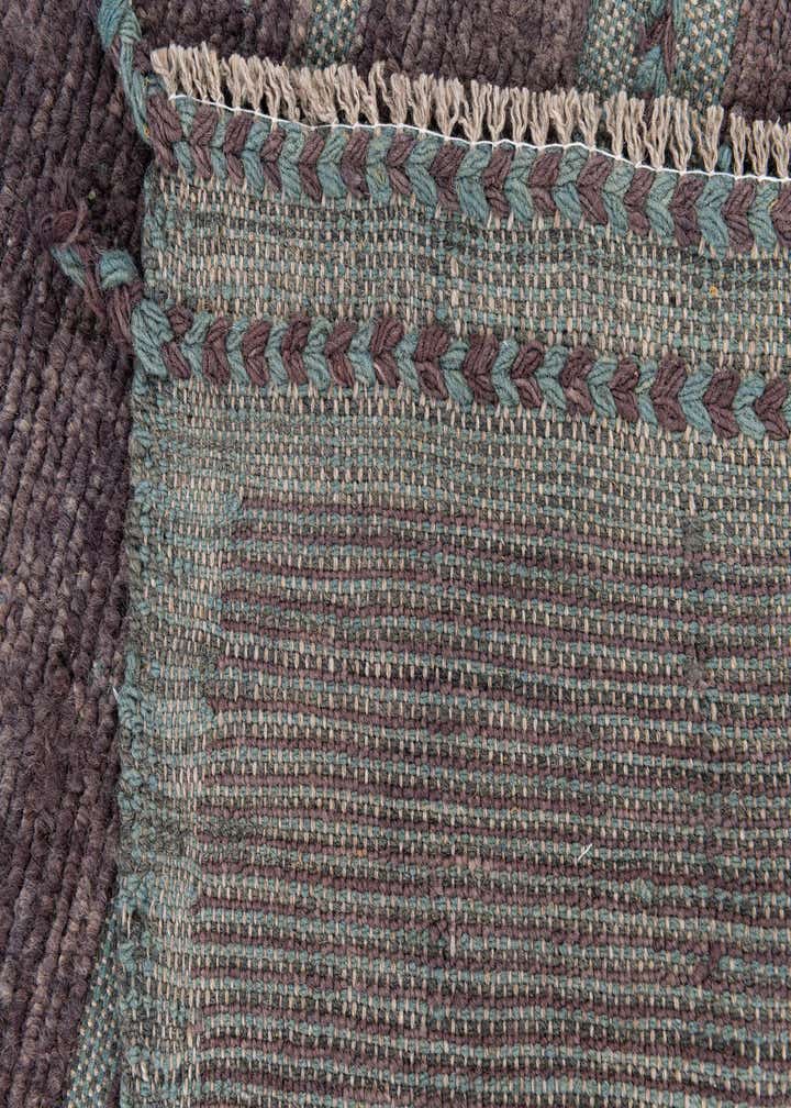 5' 8 x 8' 1 Hand Knotted Moroccan Wool Rug