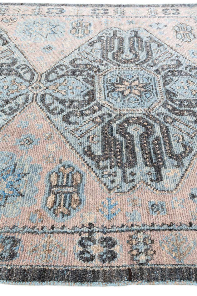 Detail image of 8' 3 x 10' 7 Hand Knotted Moroccan Wool Rug
