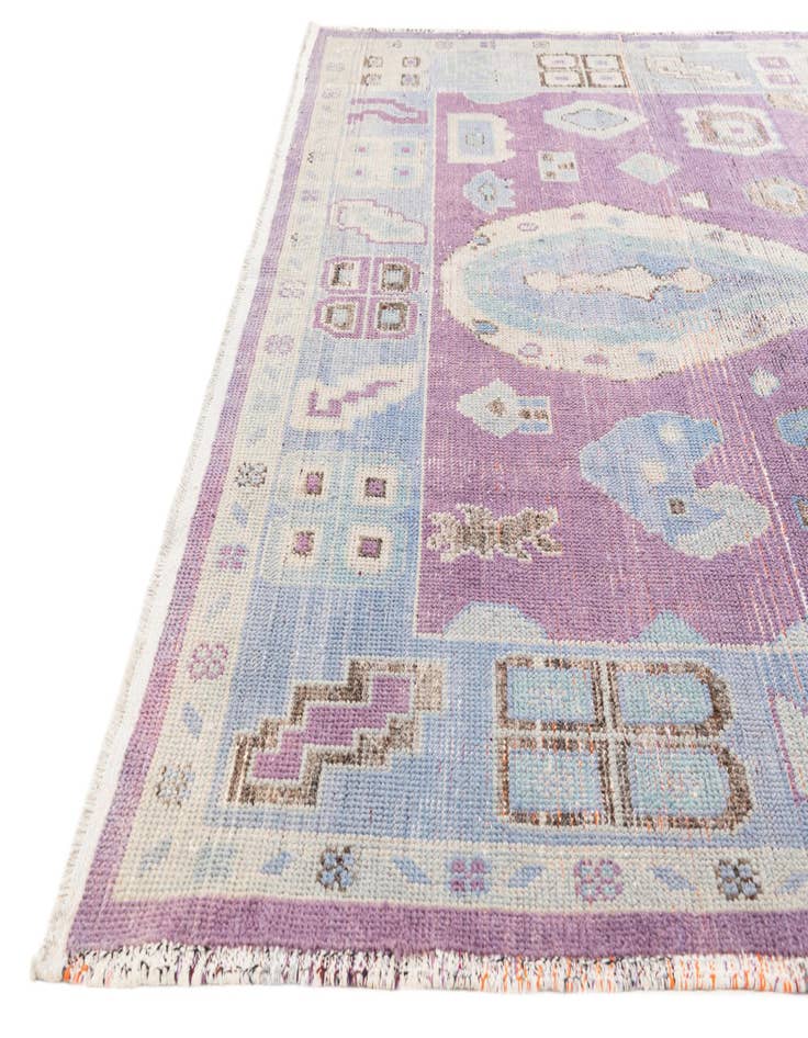 Detail image of 8' 6 x 11' 8  Hand Knotted Moroccan Wool Rug