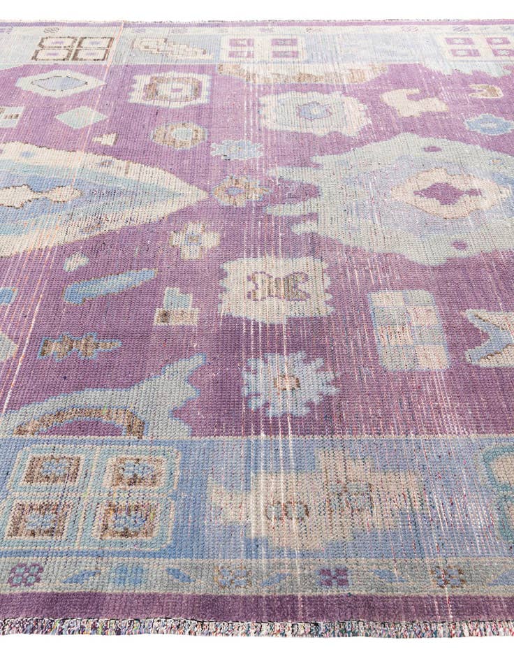 Detail image of 8' 6 x 11' 8  Hand Knotted Moroccan Wool Rug