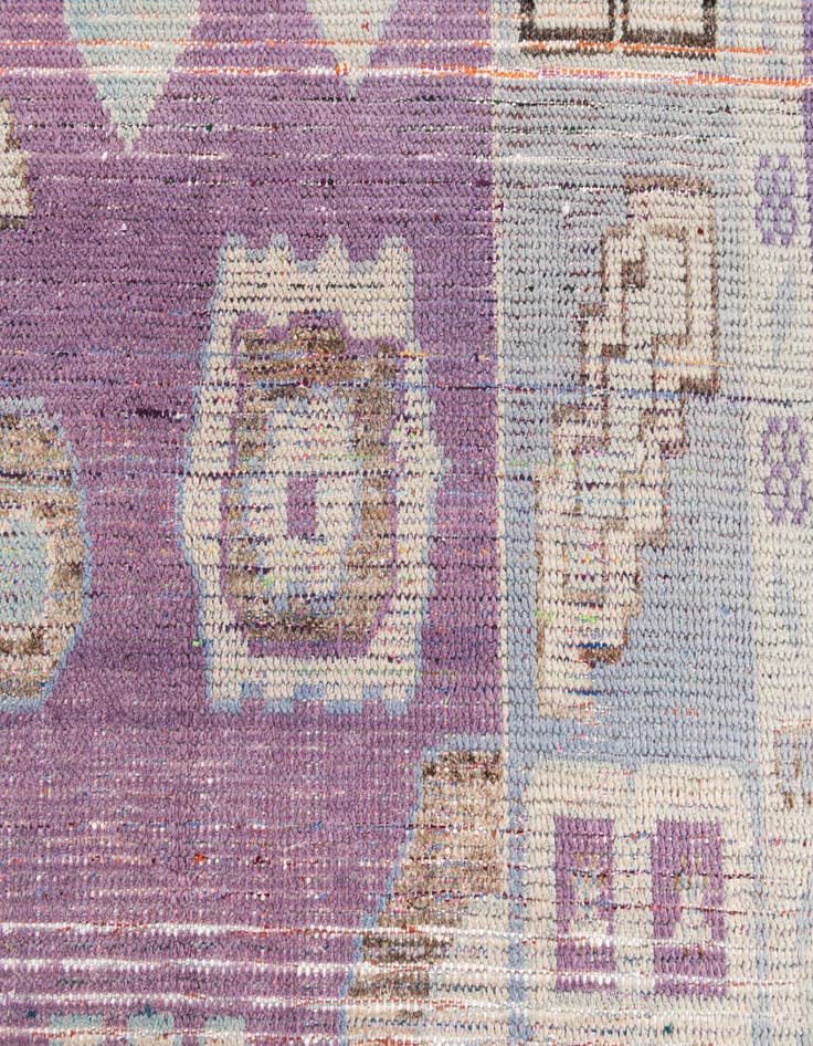 Detail image of 8' 6 x 11' 8  Hand Knotted Moroccan Wool Rug