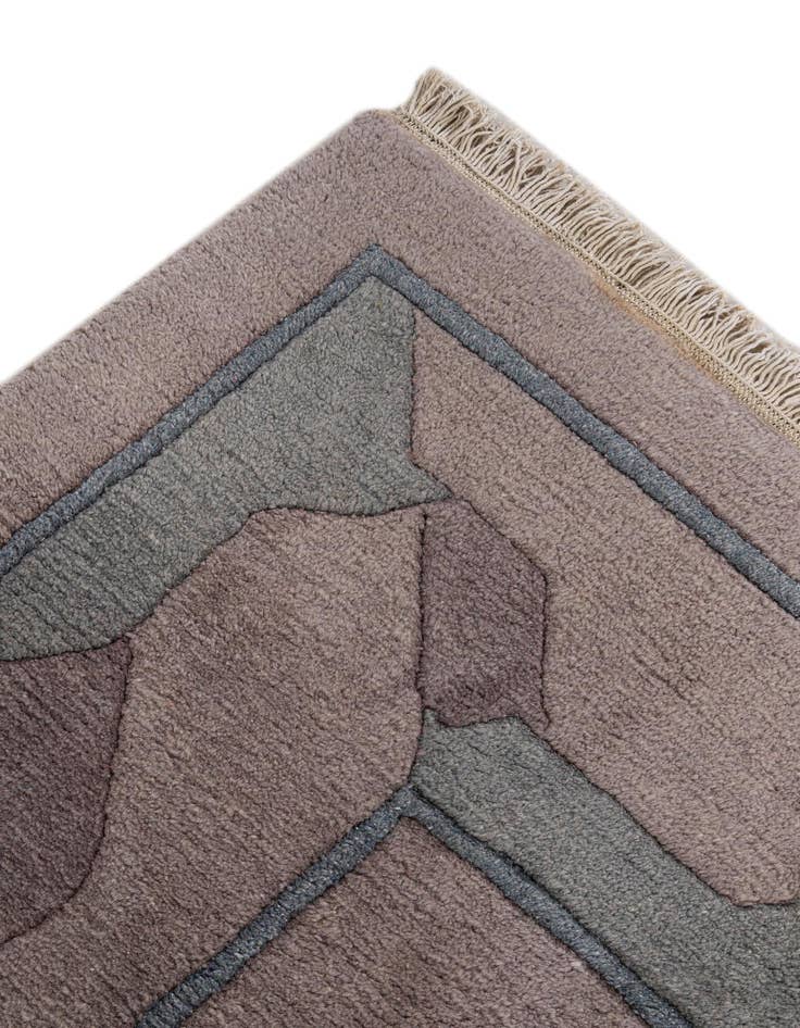 Detail image of 6' 9 x 10'  Hand Knotted Nepal Wool Rug