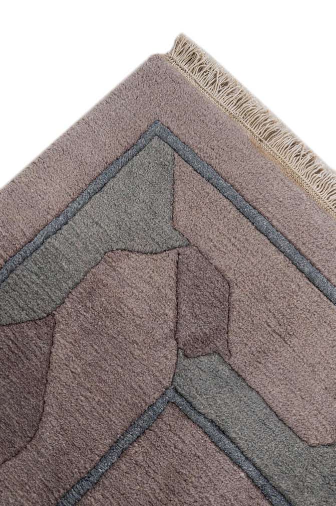 6' 9 x 10' Hand Knotted Nepal Wool Rug