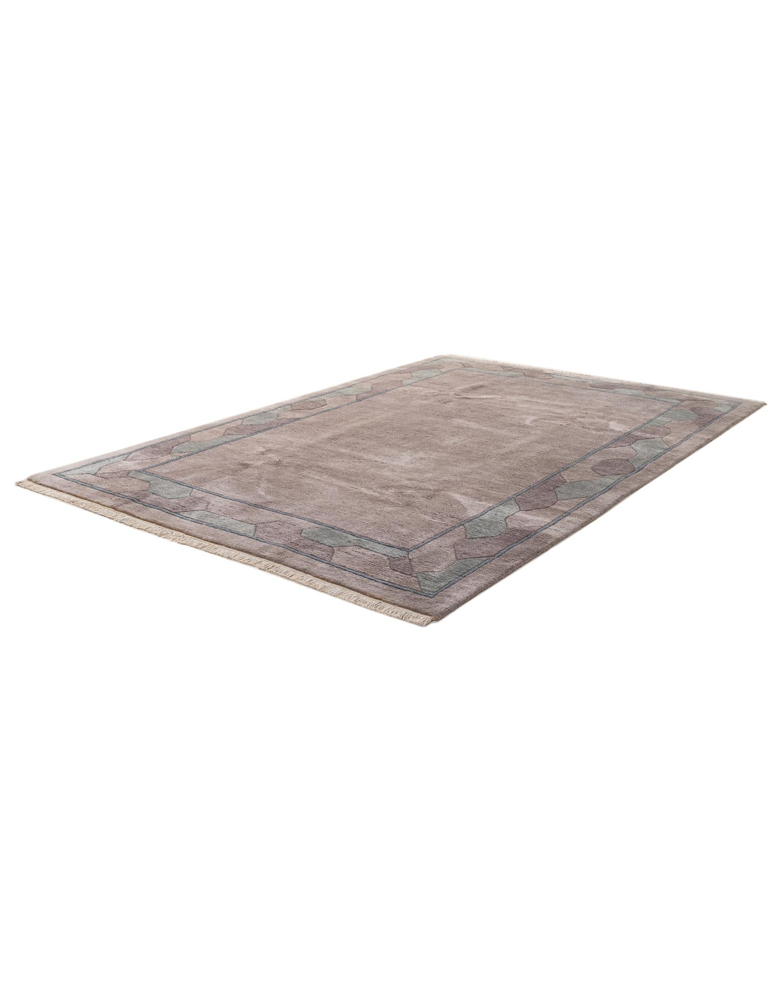 6' 9 x 10' Hand Knotted Nepal Wool Rug