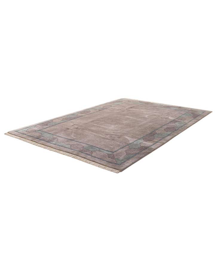 6' 9 x 10' Hand Knotted Nepal Wool Rug