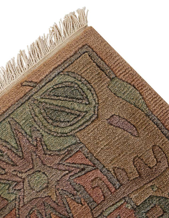 3' 1 x 4' 11 Hand Knotted Nepal Wool Rug