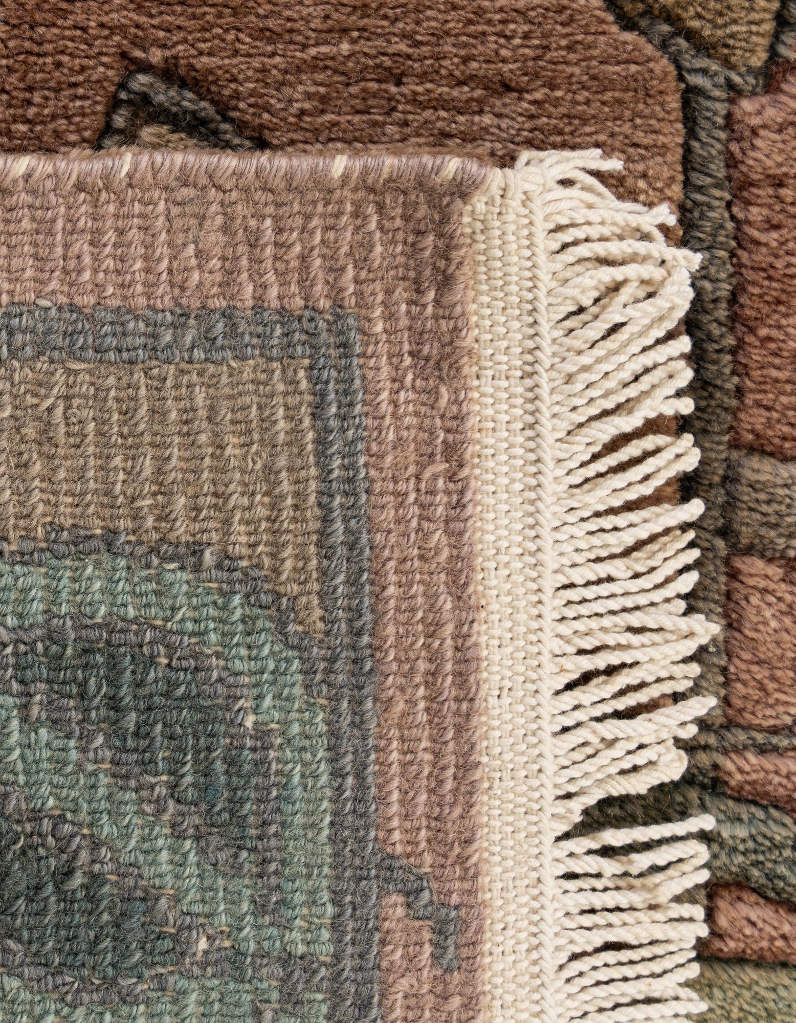 3' 1 x 4' 11 Hand Knotted Nepal Wool Rug