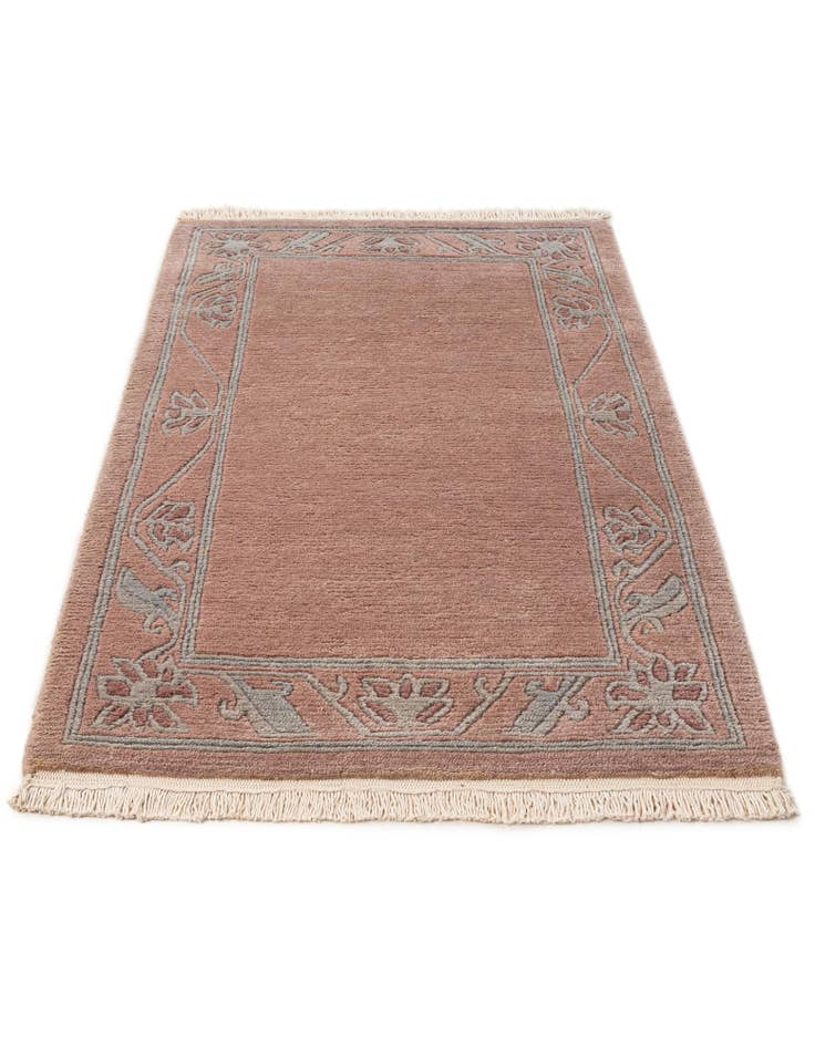Detail image of 2' 6 x 4' 5 Hand Knotted Nepal Wool Rug