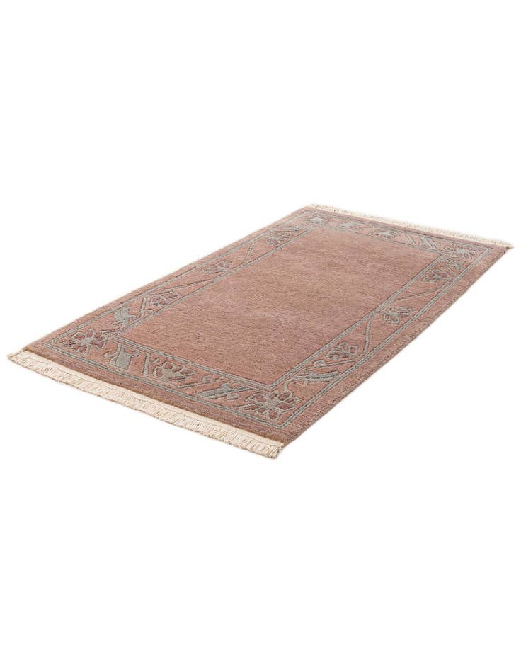 Detail image of 2' 6 x 4' 5 Hand Knotted Nepal Wool Rug