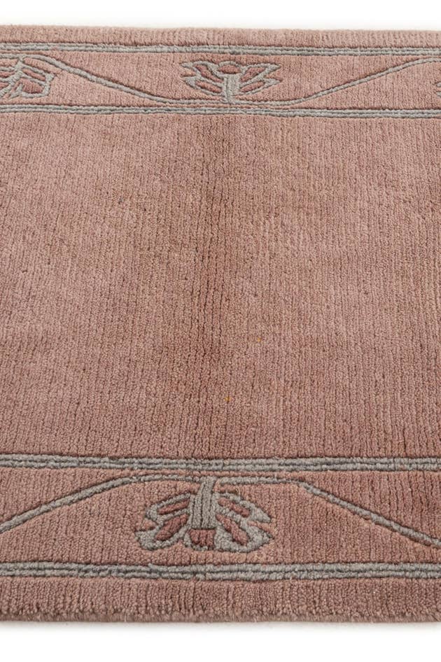 Detail image of 2' 6 x 4' 5 Hand Knotted Nepal Wool Rug