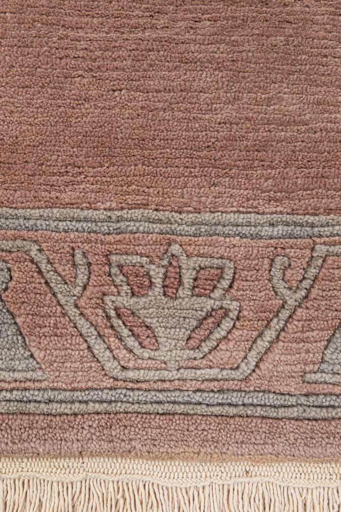 2' 6 x 4' 5 Hand Knotted Nepal Wool Rug