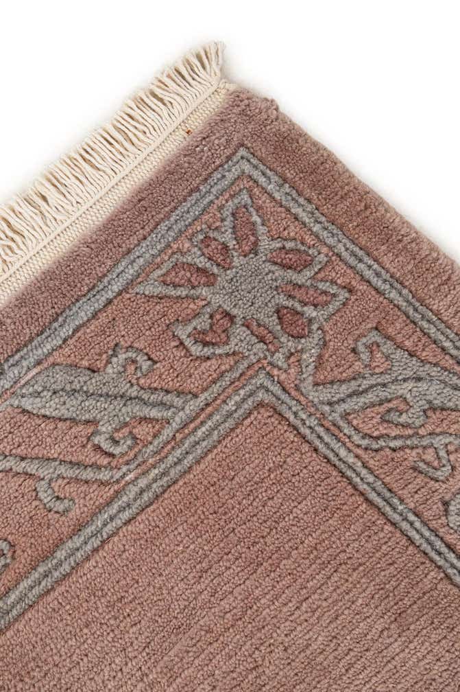 2' 6 x 4' 5 Hand Knotted Nepal Wool Rug