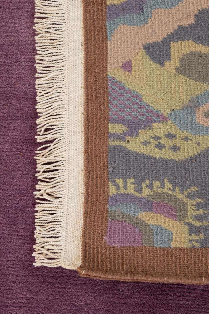 5' 9 x 7' 8 Hand Knotted Nepal Wool Rug