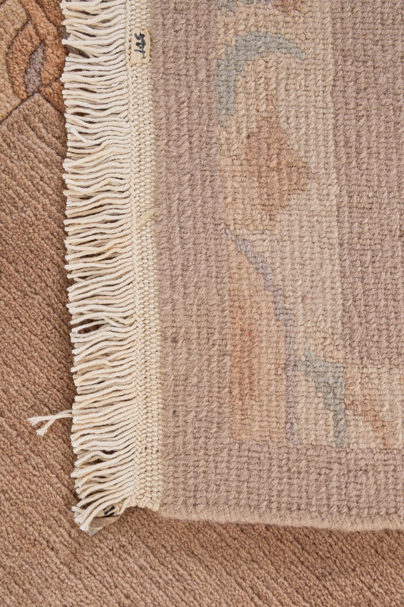 2' 6 x 4' 9 Hand Knotted Nepal Wool Rug