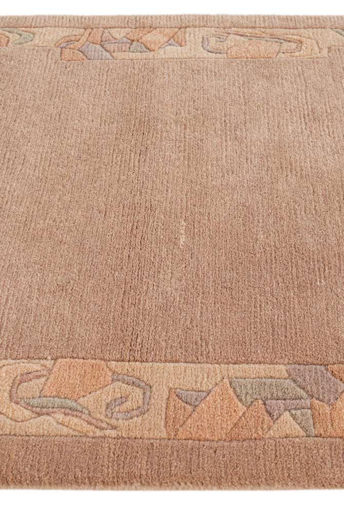 2' 6 x 4' 9 Hand Knotted Nepal Wool Rug