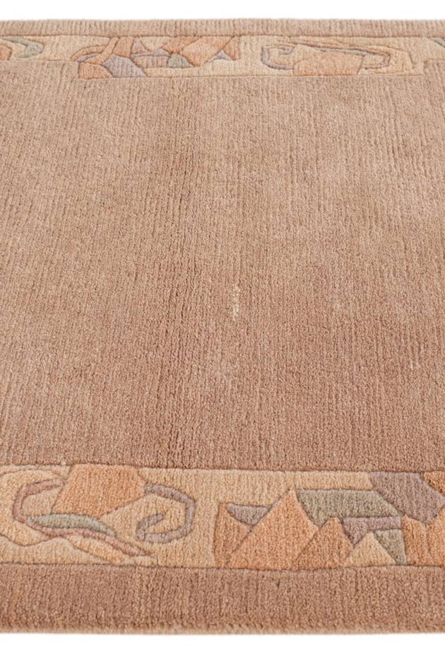 Detail image of 2' 6 x 4' 9 Hand Knotted Nepal Wool Rug