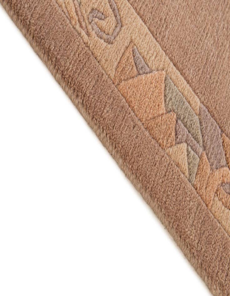 Detail image of 2' 6 x 4' 9  Hand Knotted Nepal Wool Rug