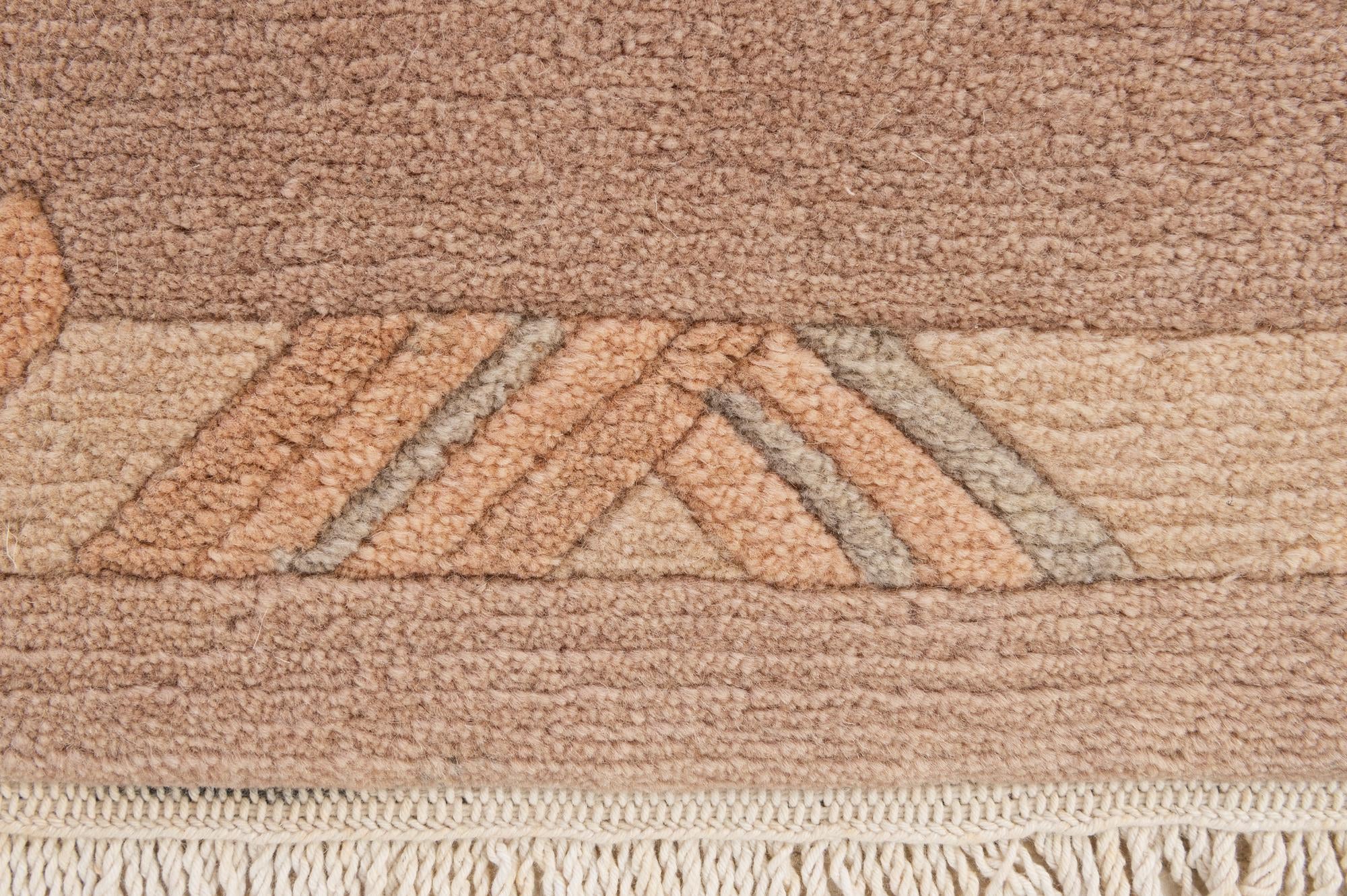 2' 6 x 4' 9 Hand Knotted Nepal Wool Rug