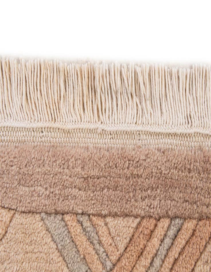 Detail image of 2' 6 x 4' 9  Hand Knotted Nepal Wool Rug