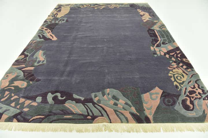 8' 3 x 11' Hand Knotted Nepal Wool Rug