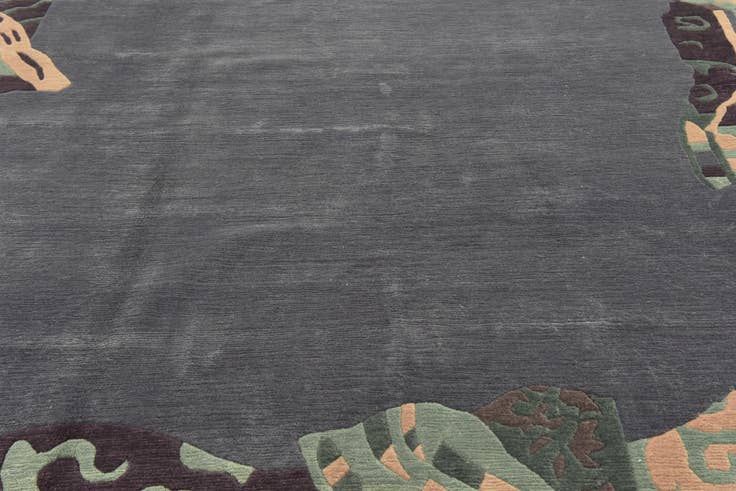 Detail image of 8' 3 x 11' Hand Knotted Nepal Wool Rug