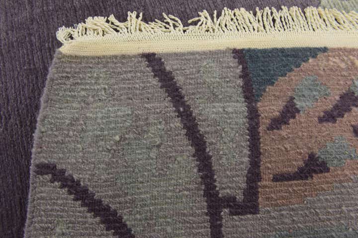 6' 6 x 10' Hand Knotted Nepal Wool Rug
