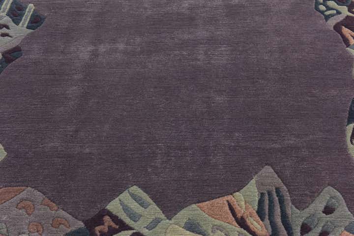6' 6 x 10' Hand Knotted Nepal Wool Rug