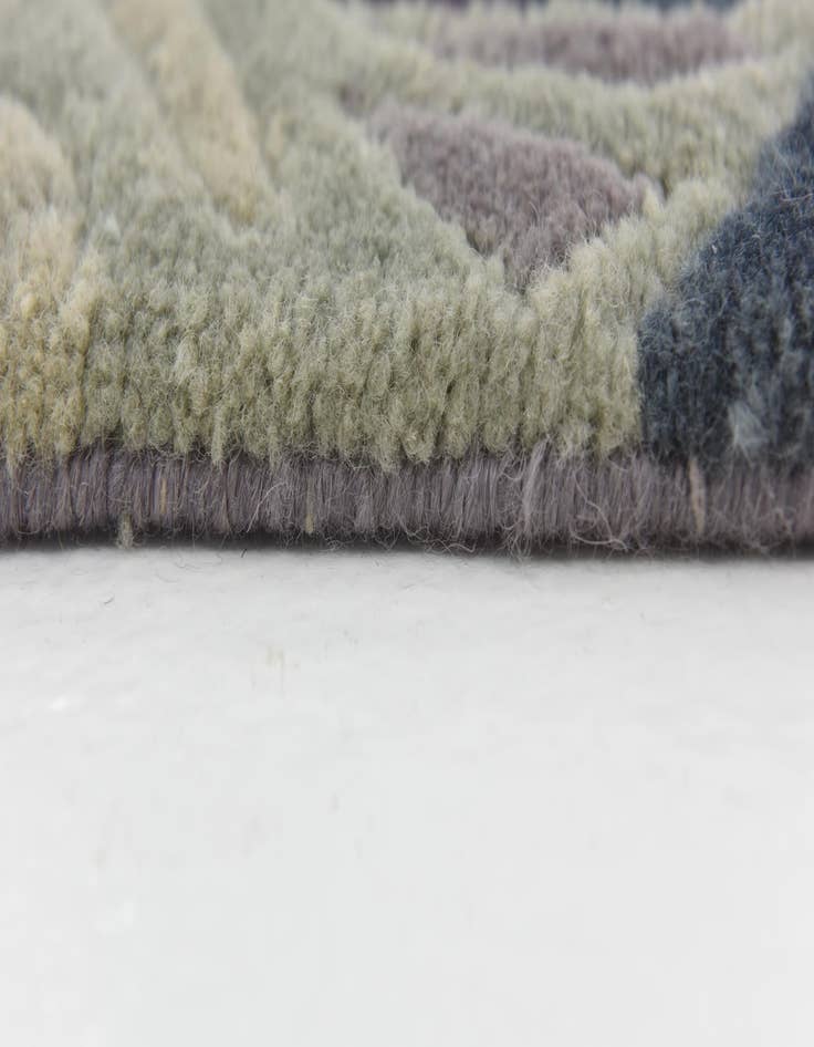 Detail image of 6' 6 x 10'  Hand Knotted Nepal Wool Rug