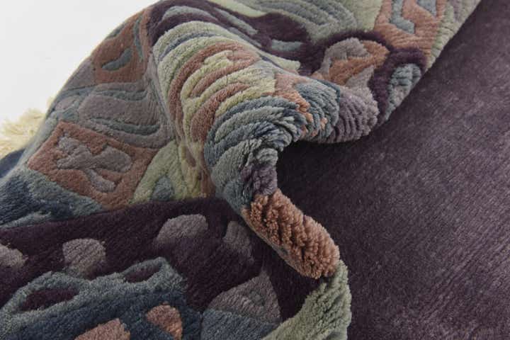 6' 6 x 10' Hand Knotted Nepal Wool Rug