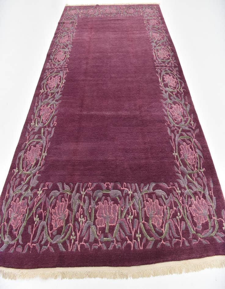 Detail image of 7' 8 x 10' 10 Hand Knotted Nepal Wool Rug