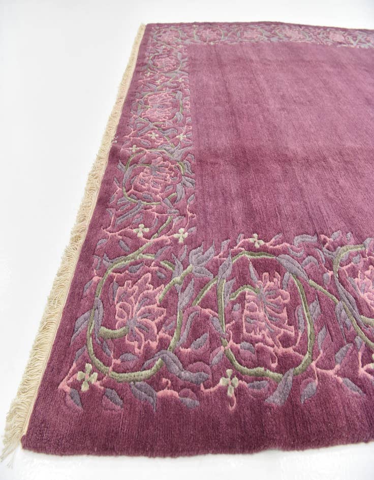 Detail image of 7' 8 x 10' 10 Hand Knotted Nepal Wool Rug