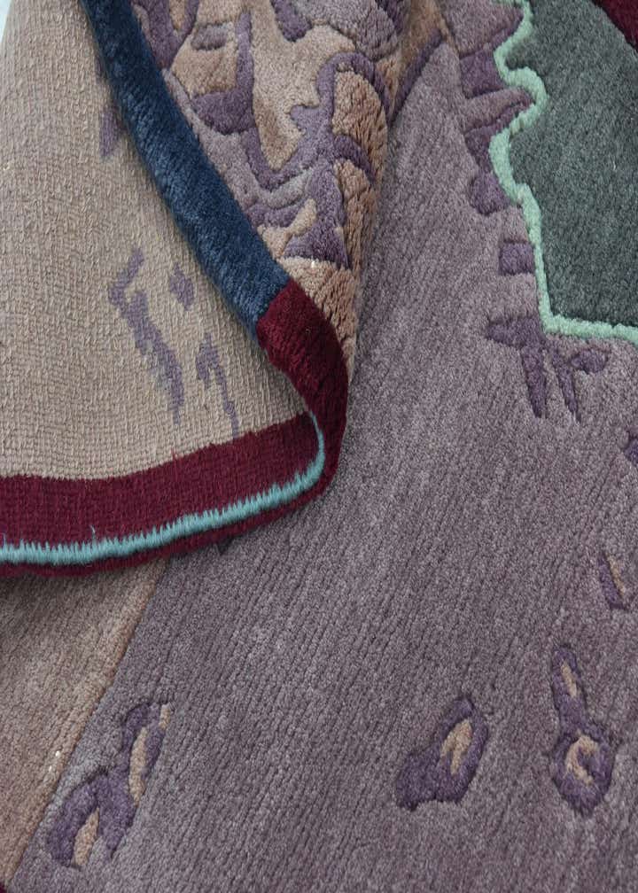 6' 8 x 9' 10 Hand Knotted Nepal Wool Rug