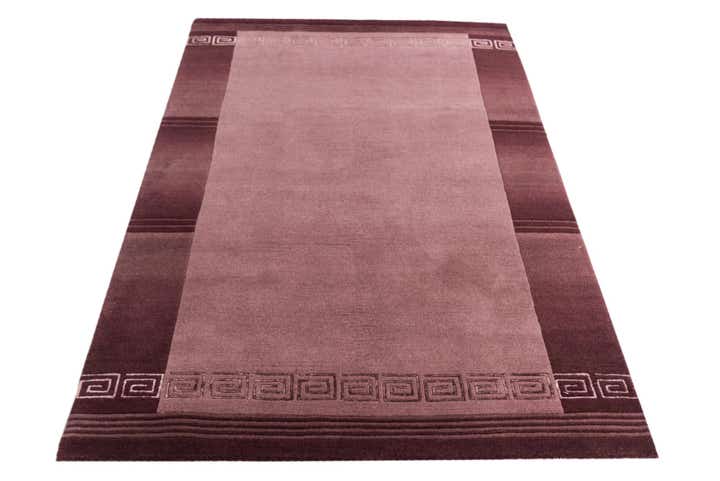 4' 7 x 6' 7 Hand Knotted Nepal Wool Rug