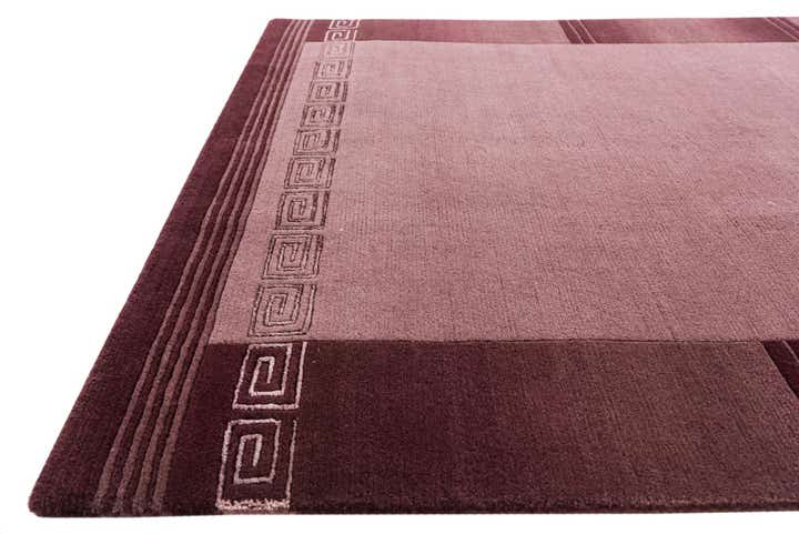 4' 7 x 6' 7 Hand Knotted Nepal Wool Rug