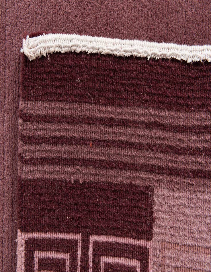 Detail image of 4' 7 x 6' 7  Hand Knotted Nepal Wool Rug