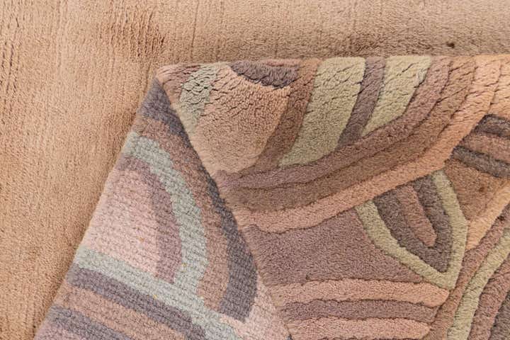 6' 6 x 9' 11 Hand Knotted Nepal Wool Rug
