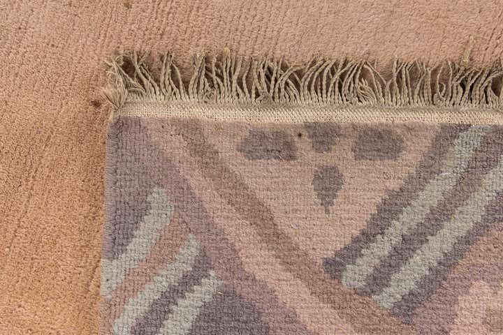 6' 6 x 9' 11 Hand Knotted Nepal Wool Rug