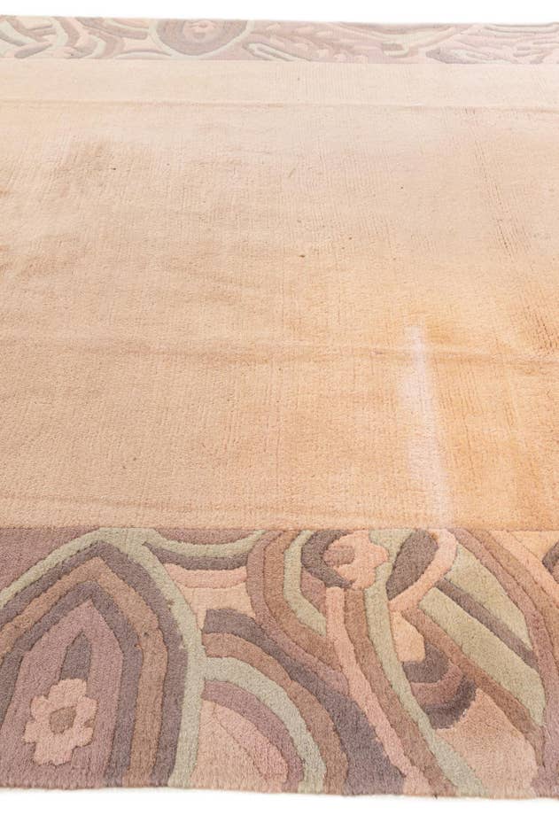 Detail image of 6' 6 x 9' 11 Hand Knotted Nepal Wool Rug