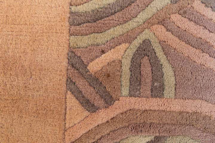 6' 6 x 9' 11 Hand Knotted Nepal Wool Rug